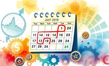 The Investor's Calendar: Key Dates That Move Markets